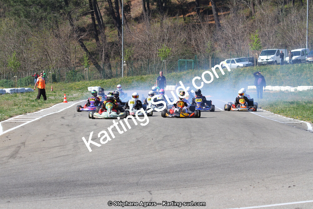 12/04/2015 : 2ème manche du Championnat du Sud à Alès (Photos Stéphane Agnus) 2015 — karting