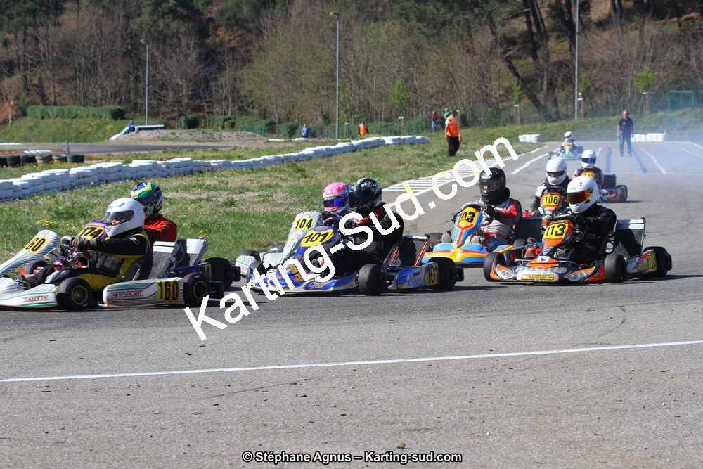 12/04/2015 : 2ème manche du Championnat du Sud à Alès (Photos Stéphane Agnus) 2015 — karting