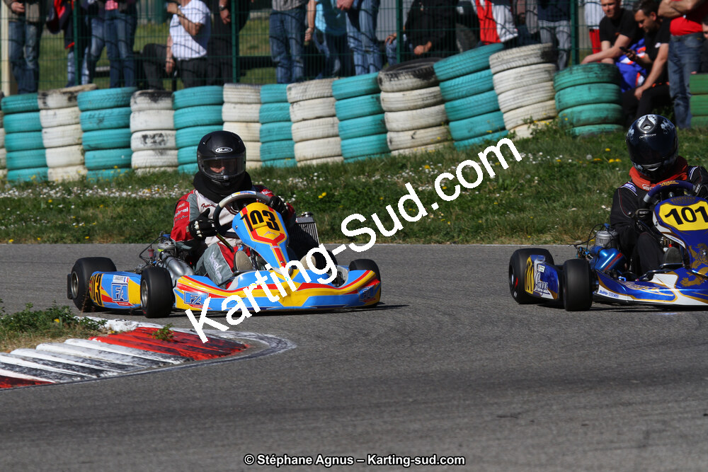 12/04/2015 : 2ème manche du Championnat du Sud à Alès (Photos Stéphane Agnus) 2015 — karting