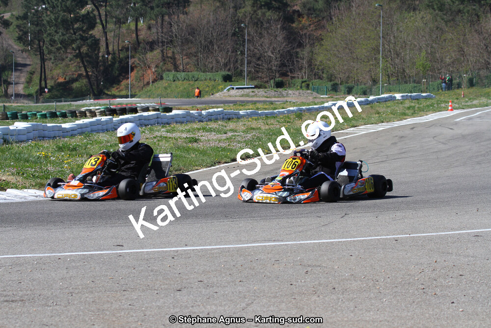 12/04/2015 : 2ème manche du Championnat du Sud à Alès (Photos Stéphane Agnus) 2015 — karting