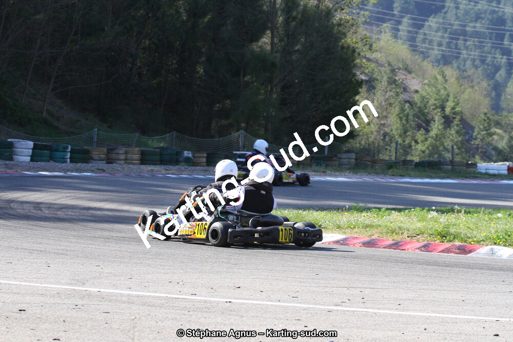 12/04/2015 : 2ème manche du Championnat du Sud à Alès (Photos Stéphane Agnus) 2015 — karting