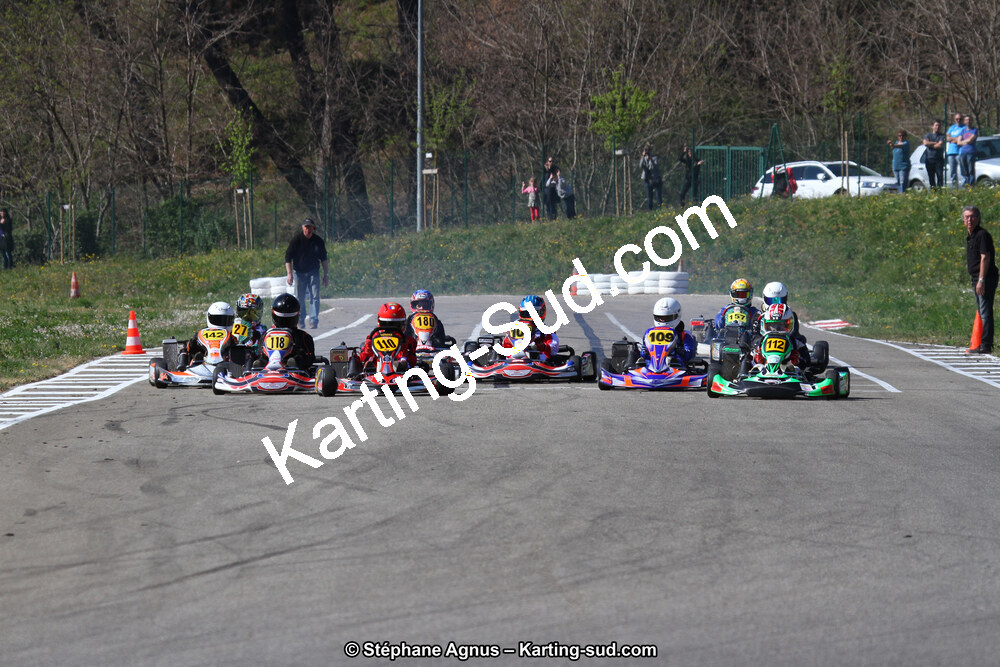 12/04/2015 : 2ème manche du Championnat du Sud à Alès (Photos Stéphane Agnus) 2015 — karting