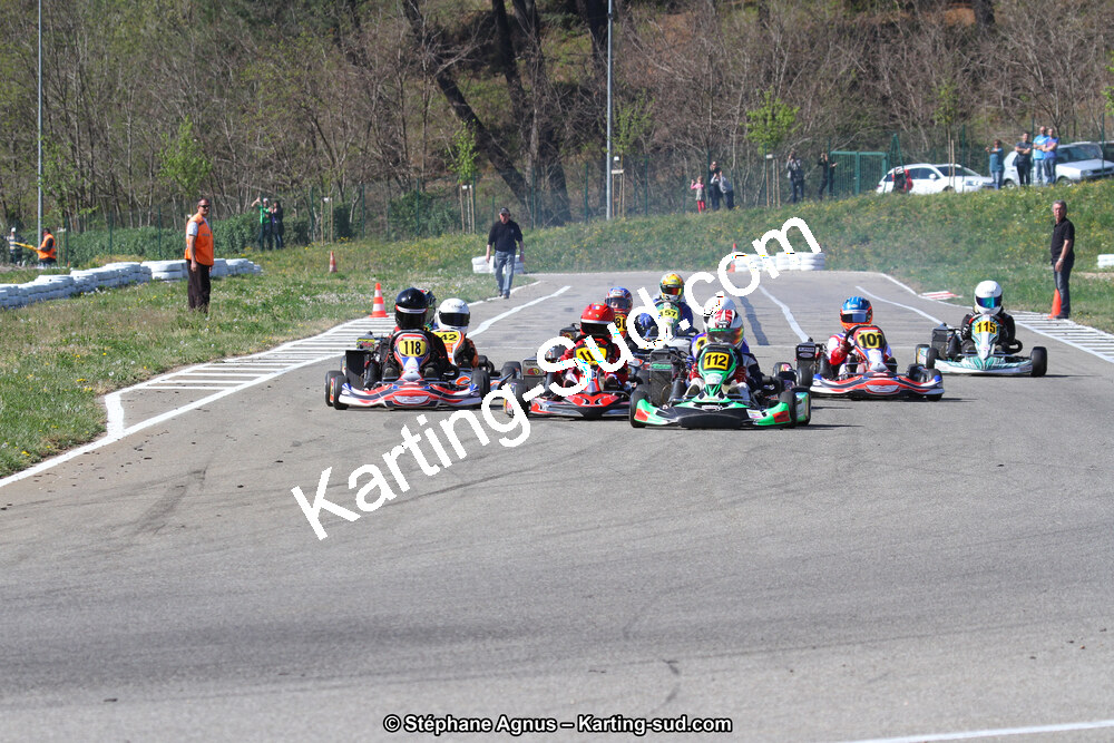 12/04/2015 : 2ème manche du Championnat du Sud à Alès (Photos Stéphane Agnus) 2015 — karting