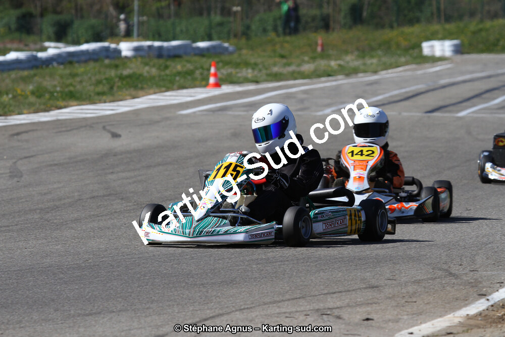 12/04/2015 : 2ème manche du Championnat du Sud à Alès (Photos Stéphane Agnus) 2015 — karting