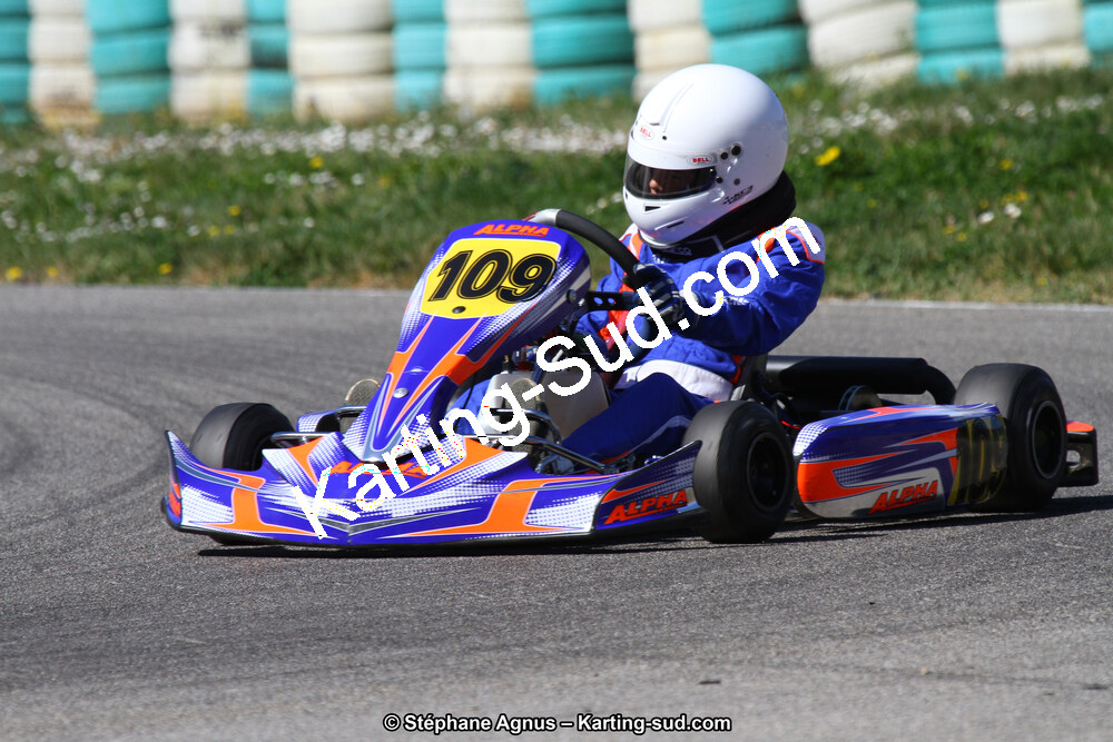 12/04/2015 : 2ème manche du Championnat du Sud à Alès (Photos Stéphane Agnus) 2015 — karting