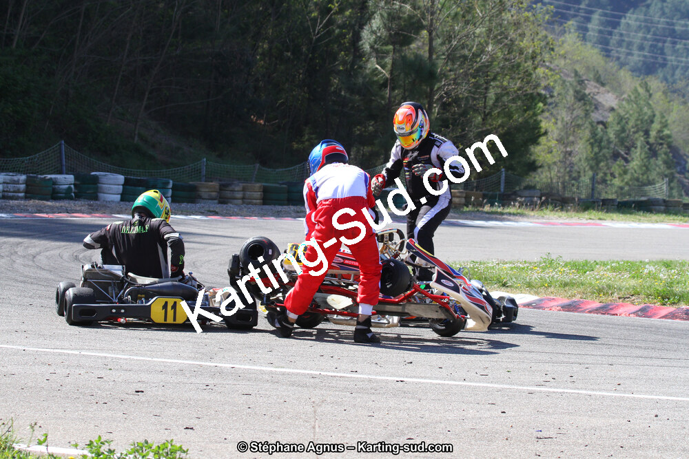 12/04/2015 : 2ème manche du Championnat du Sud à Alès (Photos Stéphane Agnus) 2015 — karting