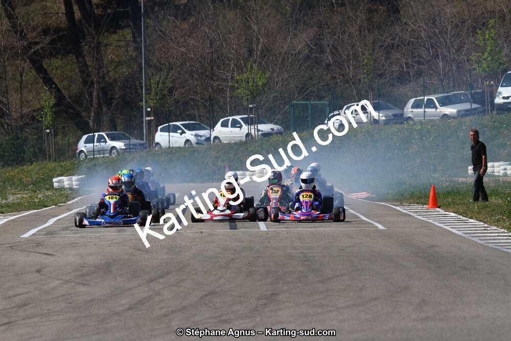 12/04/2015 : 2ème manche du Championnat du Sud à Alès (Photos Stéphane Agnus) 2015 — karting