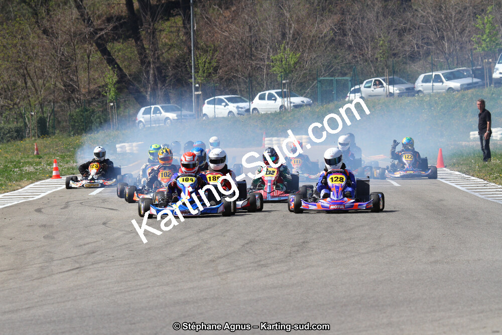 12/04/2015 : 2ème manche du Championnat du Sud à Alès (Photos Stéphane Agnus) 2015 — karting