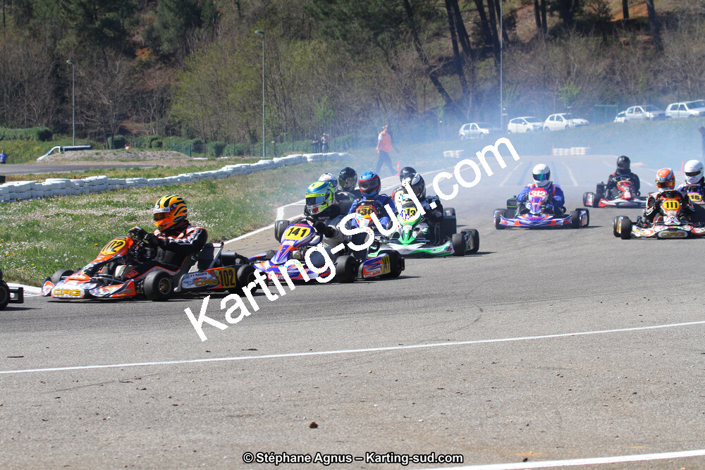 12/04/2015 : 2ème manche du Championnat du Sud à Alès (Photos Stéphane Agnus) 2015 — karting
