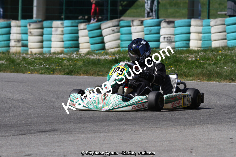 12/04/2015 : 2ème manche du Championnat du Sud à Alès (Photos Stéphane Agnus) 2015 — karting