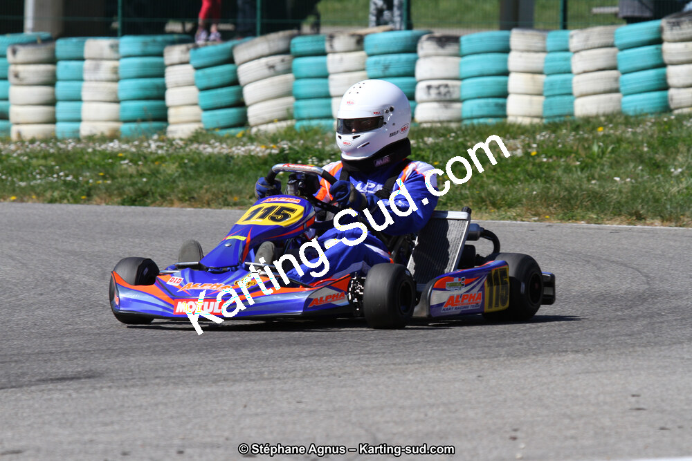 12/04/2015 : 2ème manche du Championnat du Sud à Alès (Photos Stéphane Agnus) 2015 — karting