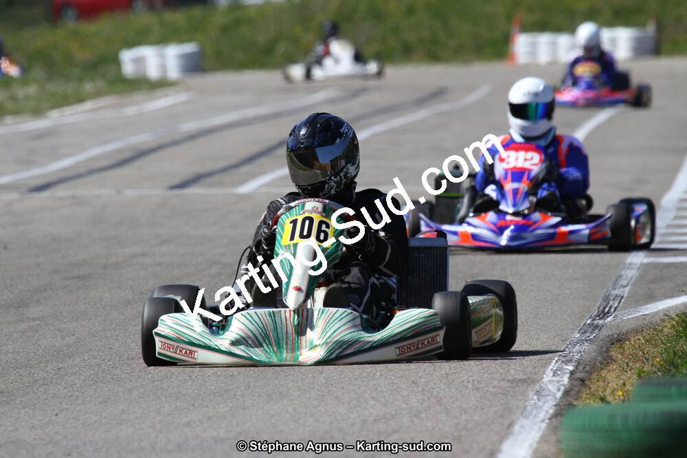 12/04/2015 : 2ème manche du Championnat du Sud à Alès (Photos Stéphane Agnus) 2015 — karting