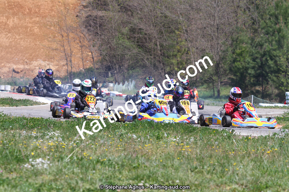 12/04/2015 : 2ème manche du Championnat du Sud à Alès (Photos Stéphane Agnus) 2015 — karting
