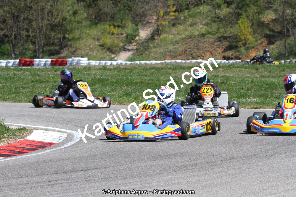 12/04/2015 : 2ème manche du Championnat du Sud à Alès (Photos Stéphane Agnus) 2015 — karting