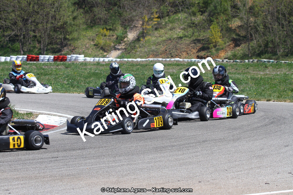 12/04/2015 : 2ème manche du Championnat du Sud à Alès (Photos Stéphane Agnus) 2015 — karting