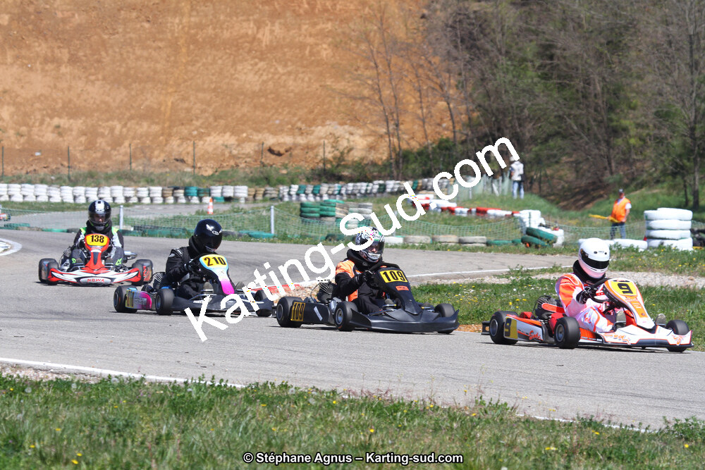 12/04/2015 : 2ème manche du Championnat du Sud à Alès (Photos Stéphane Agnus) 2015 — karting
