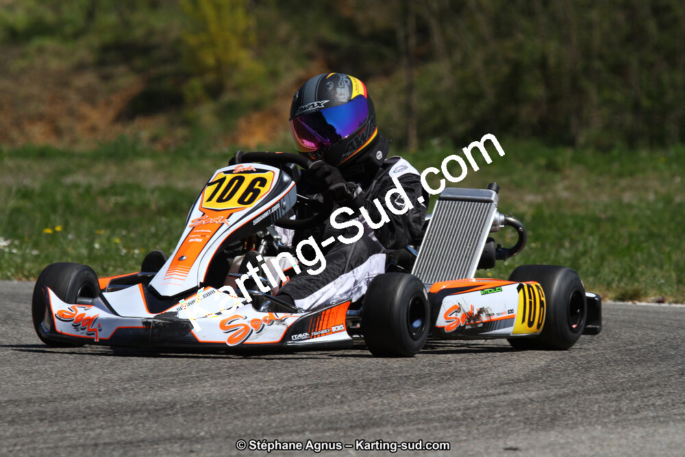 12/04/2015 : 2ème manche du Championnat du Sud à Alès (Photos Stéphane Agnus) 2015 — karting