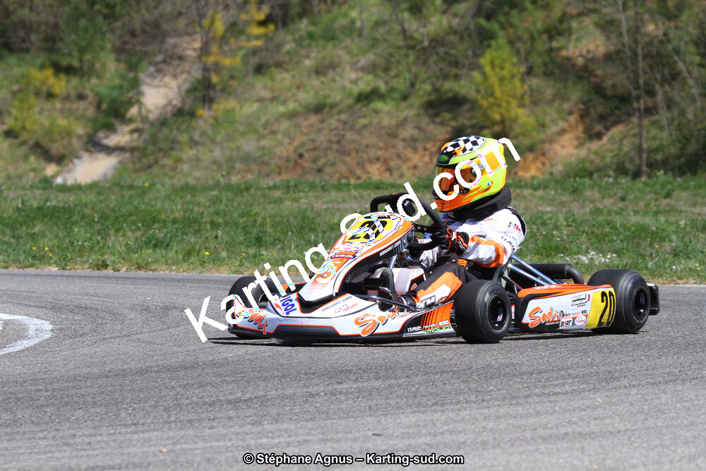 12/04/2015 : 2ème manche du Championnat du Sud à Alès (Photos Stéphane Agnus) 2015 — karting