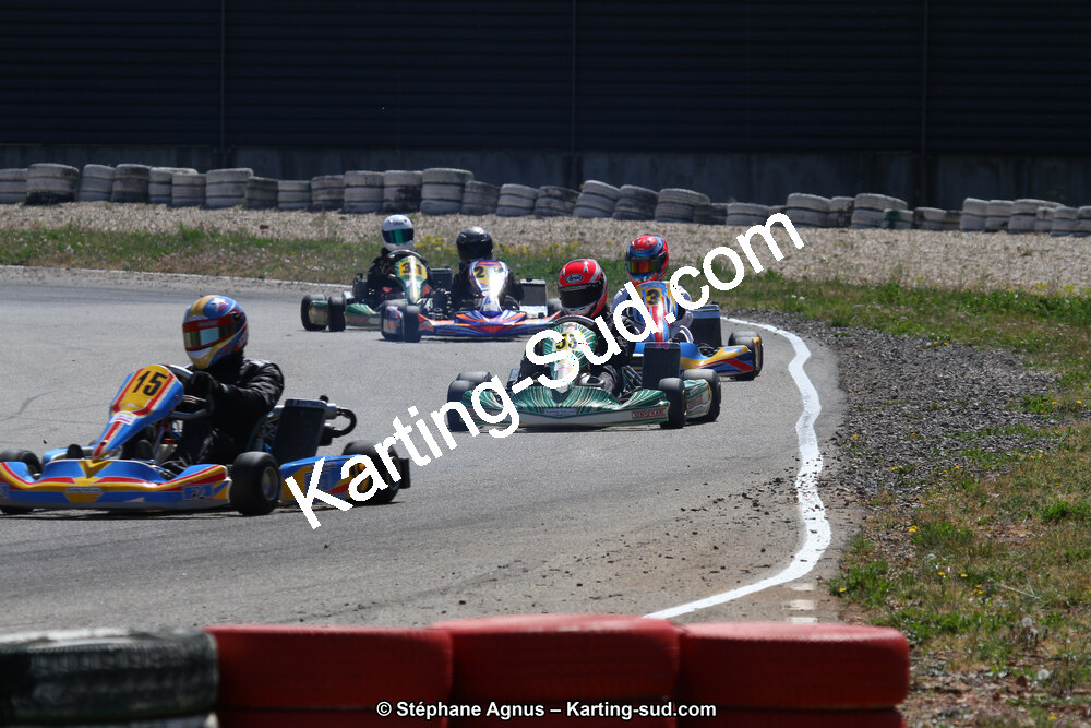 12/04/2015 : 2ème manche du Championnat du Sud à Alès (Photos Stéphane Agnus) 2015 — karting