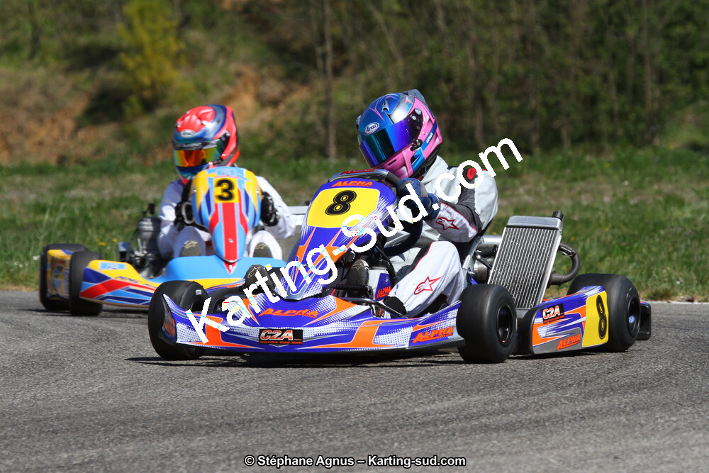 12/04/2015 : 2ème manche du Championnat du Sud à Alès (Photos Stéphane Agnus) 2015 — karting