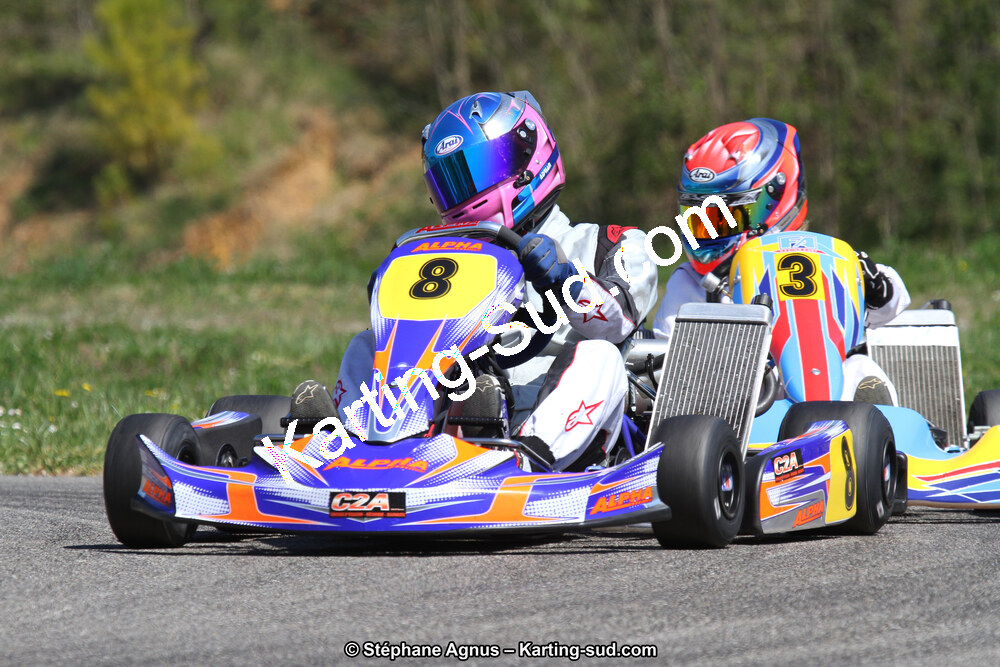 12/04/2015 : 2ème manche du Championnat du Sud à Alès (Photos Stéphane Agnus) 2015 — karting