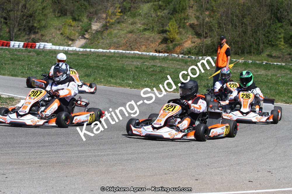 12/04/2015 : 2ème manche du Championnat du Sud à Alès (Photos Stéphane Agnus) 2015 — karting