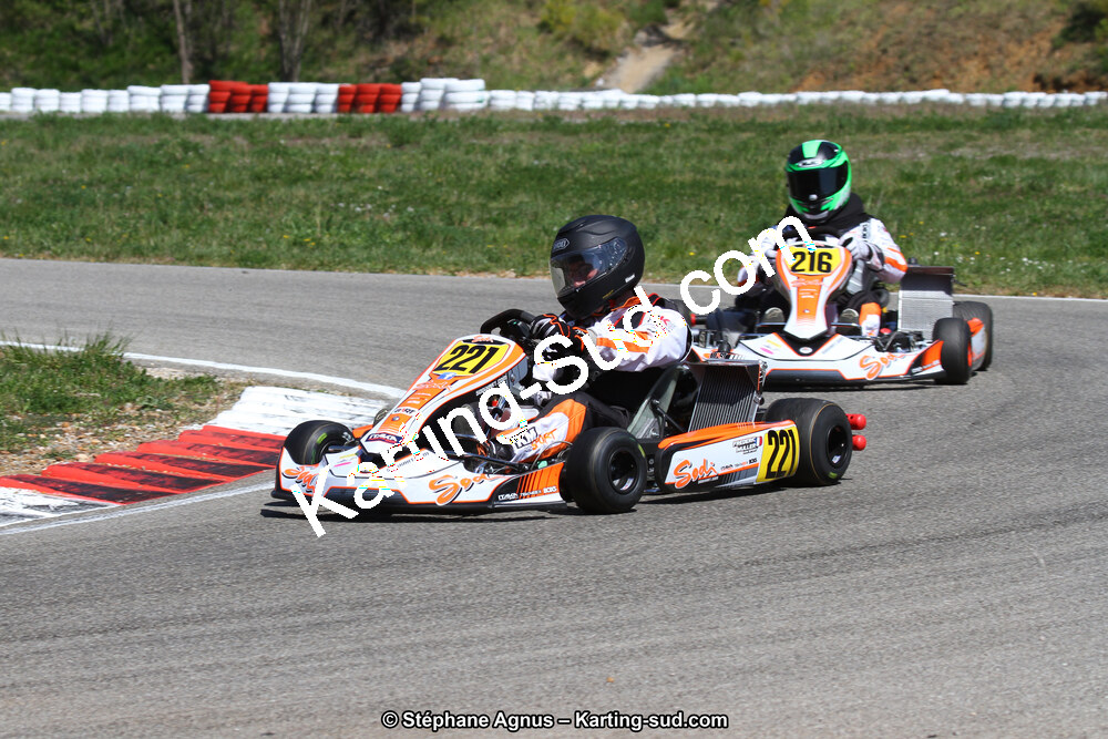12/04/2015 : 2ème manche du Championnat du Sud à Alès (Photos Stéphane Agnus) 2015 — karting