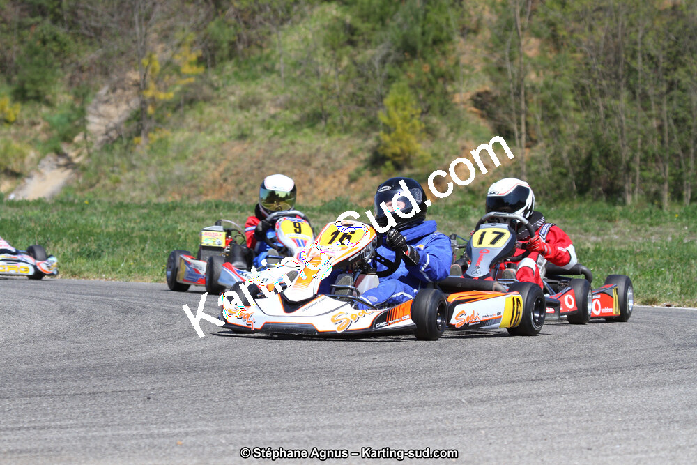 12/04/2015 : 2ème manche du Championnat du Sud à Alès (Photos Stéphane Agnus) 2015 — karting