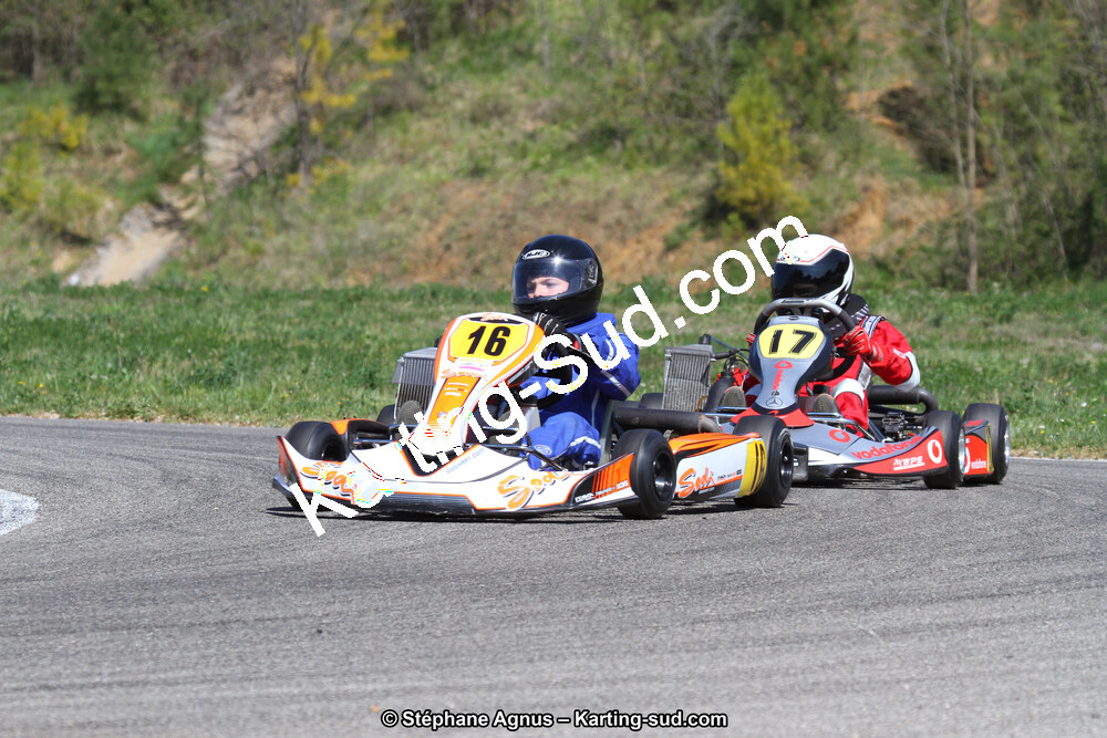 12/04/2015 : 2ème manche du Championnat du Sud à Alès (Photos Stéphane Agnus) 2015 — karting