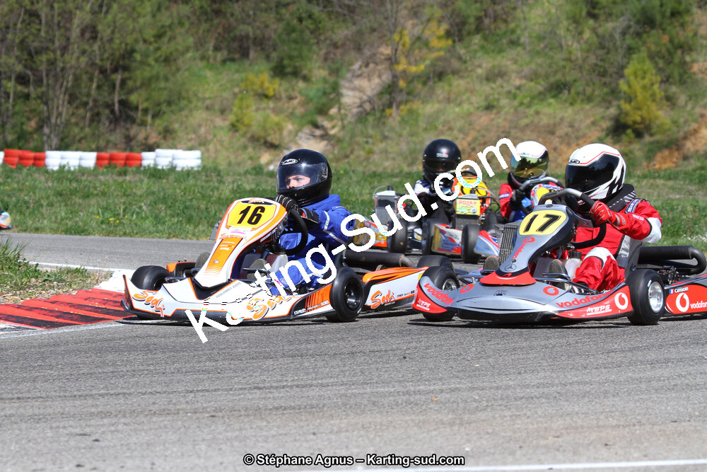 12/04/2015 : 2ème manche du Championnat du Sud à Alès (Photos Stéphane Agnus) 2015 — karting