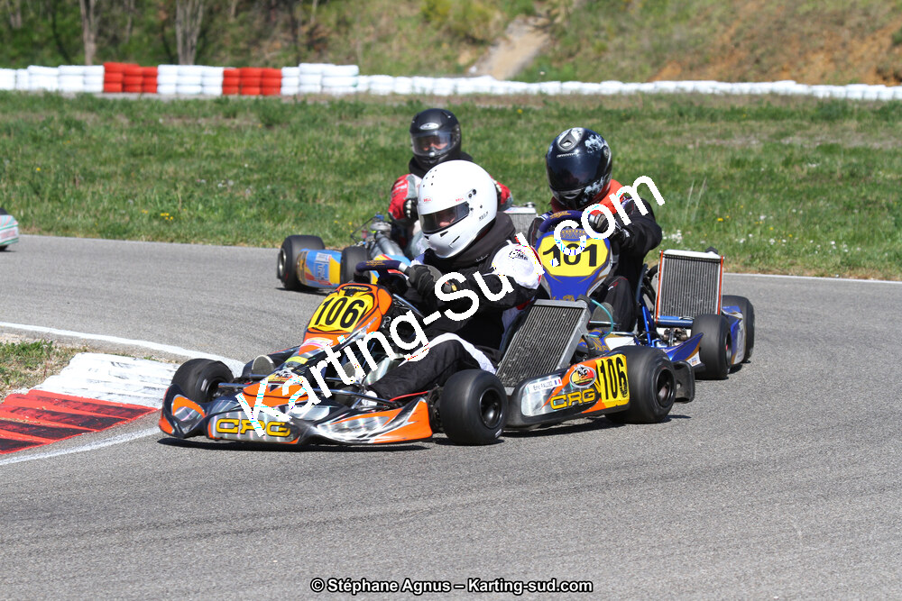 12/04/2015 : 2ème manche du Championnat du Sud à Alès (Photos Stéphane Agnus) 2015 — karting