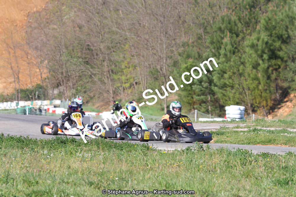 12/04/2015 : 2ème manche du Championnat du Sud à Alès (Photos Stéphane Agnus) 2015 — karting