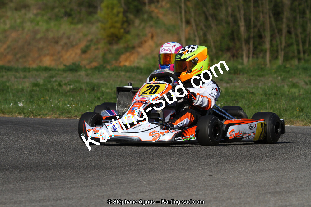 12/04/2015 : 2ème manche du Championnat du Sud à Alès (Photos Stéphane Agnus) 2015 — karting