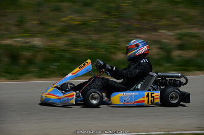 12/04/2015 : 2ème manche du Championnat du Sud à Alès (Photos Antoine Camblor) 2015 — karting