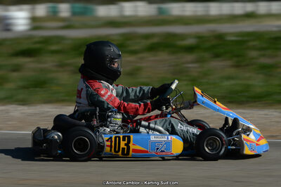 12/04/2015 : 2ème manche du Championnat du Sud à Alès (Photos Antoine Camblor) 2015 — karting