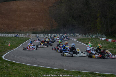 12/04/2015 : 2ème manche du Championnat du Sud à Alès (Photos Antoine Camblor) 2015 — karting