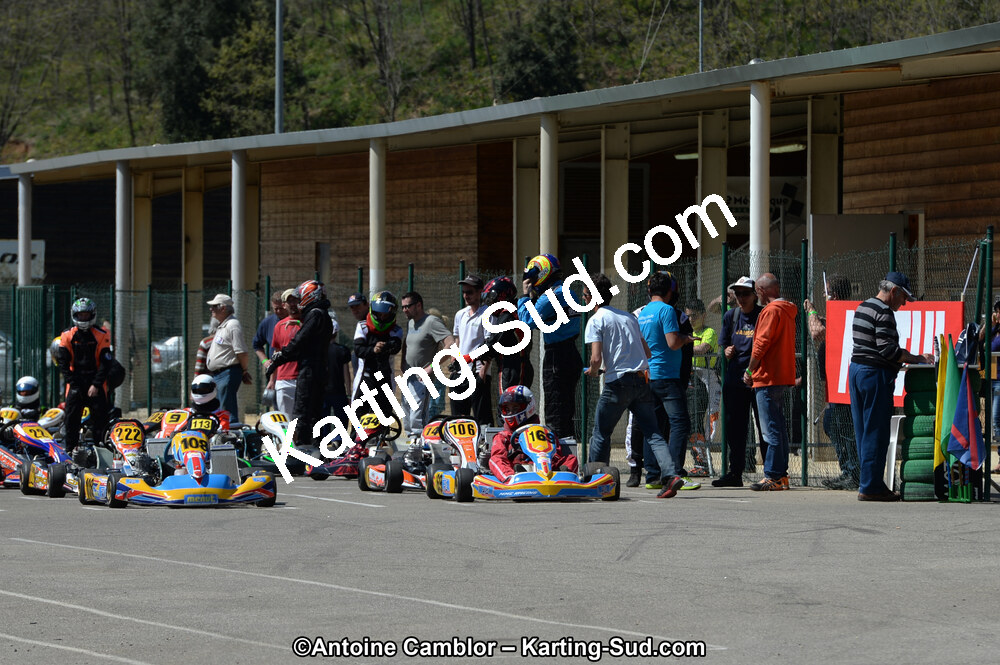 12/04/2015 : 2ème manche du Championnat du Sud à Alès (Photos Antoine Camblor) 2015 — karting