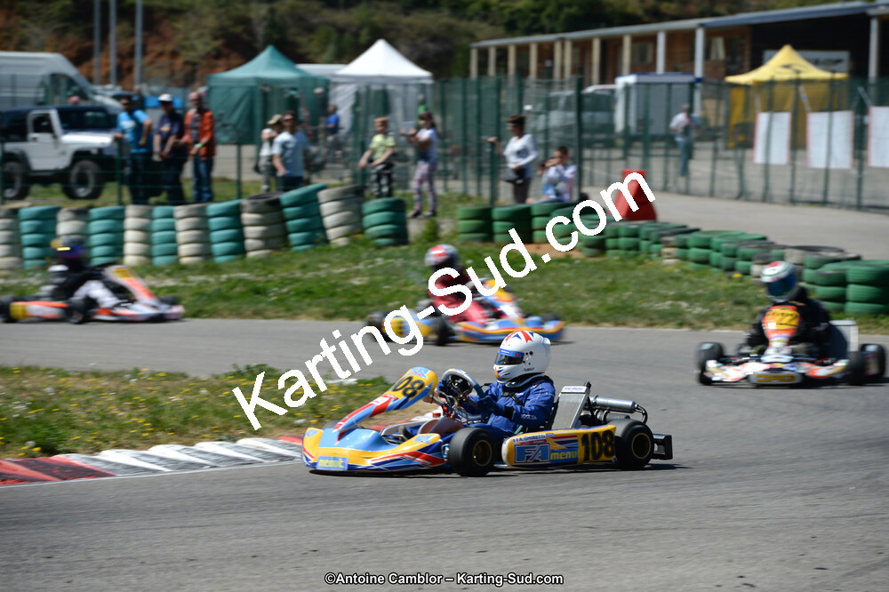 12/04/2015 : 2ème manche du Championnat du Sud à Alès (Photos Antoine Camblor) 2015 — karting