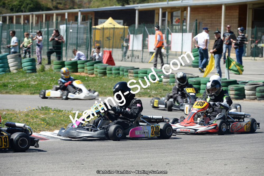 12/04/2015 : 2ème manche du Championnat du Sud à Alès (Photos Antoine Camblor) 2015 — karting