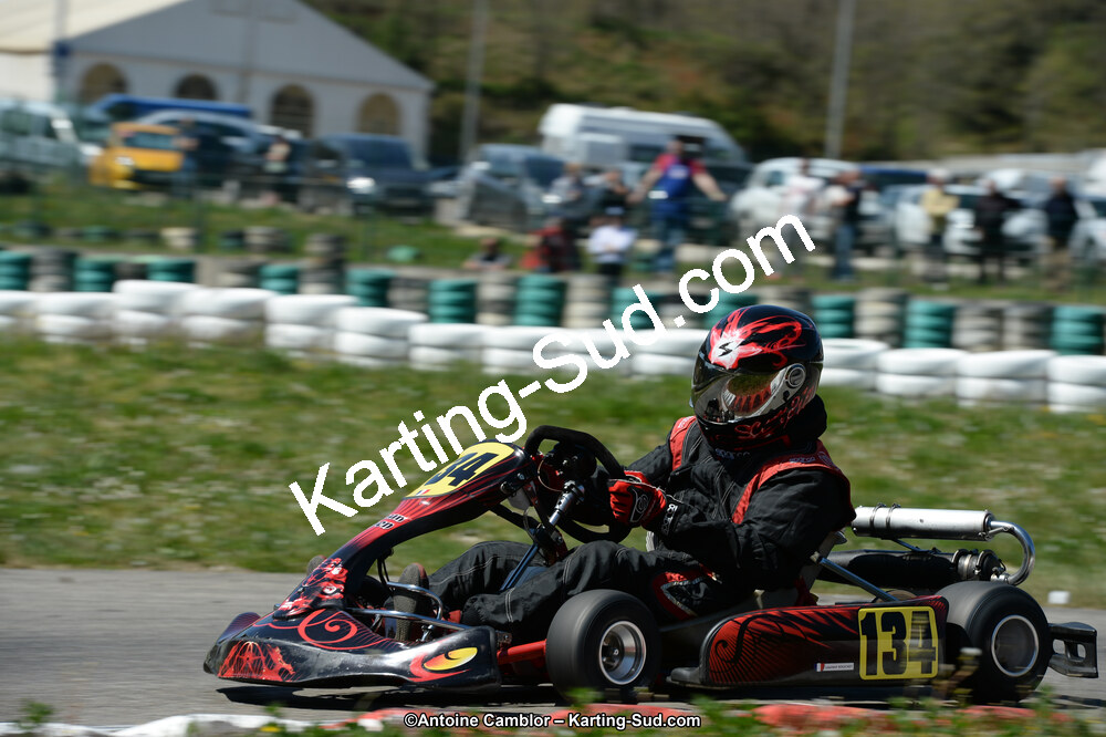 12/04/2015 : 2ème manche du Championnat du Sud à Alès (Photos Antoine Camblor) 2015 — karting