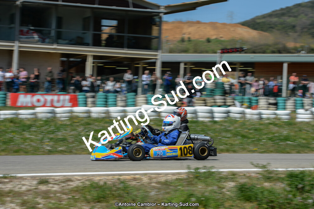 12/04/2015 : 2ème manche du Championnat du Sud à Alès (Photos Antoine Camblor) 2015 — karting
