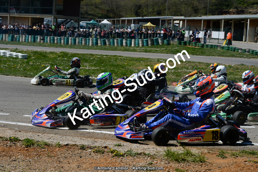 12/04/2015 : 2ème manche du Championnat du Sud à Alès (Photos Antoine Camblor) 2015 — karting