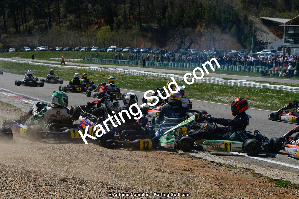 12/04/2015 : 2ème manche du Championnat du Sud à Alès (Photos Antoine Camblor) 2015 — karting