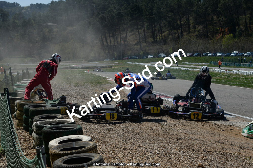 12/04/2015 : 2ème manche du Championnat du Sud à Alès (Photos Antoine Camblor) 2015 — karting