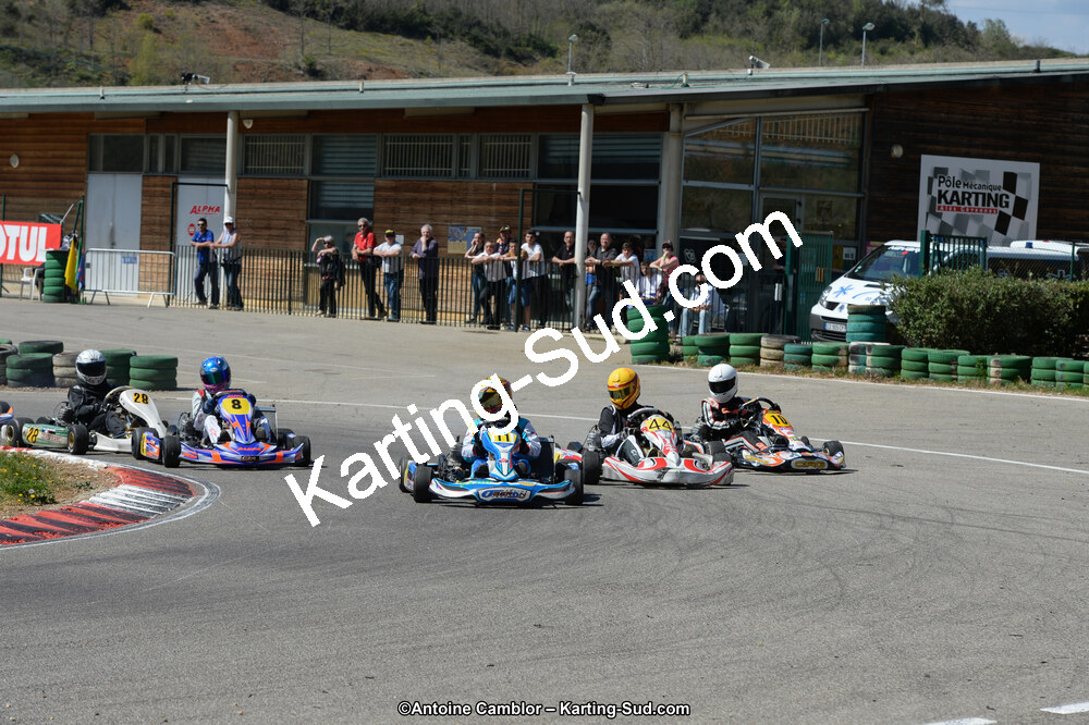12/04/2015 : 2ème manche du Championnat du Sud à Alès (Photos Antoine Camblor) 2015 — karting