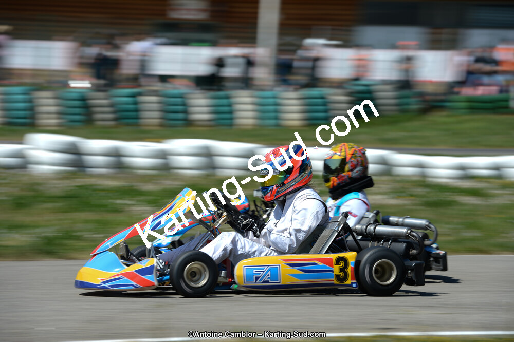 12/04/2015 : 2ème manche du Championnat du Sud à Alès (Photos Antoine Camblor) 2015 — karting