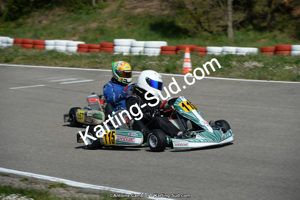 12/04/2015 : 2ème manche du Championnat du Sud à Alès (Photos Antoine Camblor) 2015 — karting
