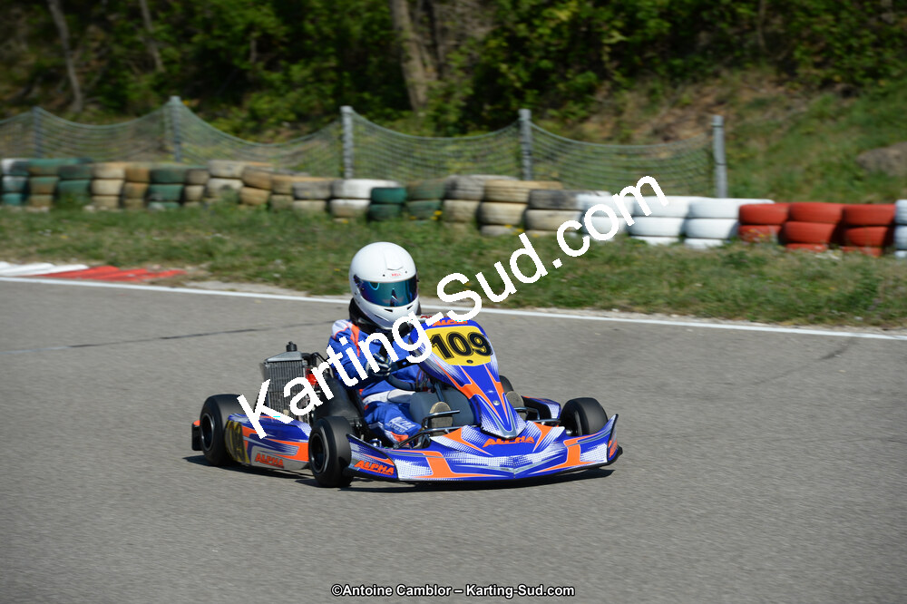 12/04/2015 : 2ème manche du Championnat du Sud à Alès (Photos Antoine Camblor) 2015 — karting