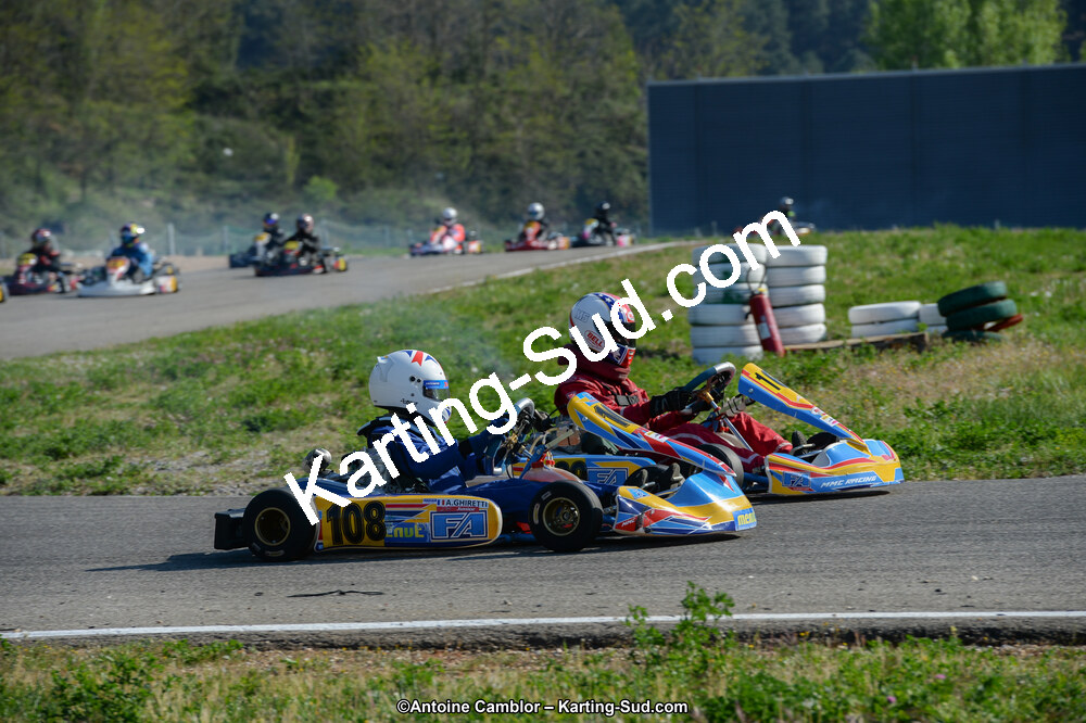 12/04/2015 : 2ème manche du Championnat du Sud à Alès (Photos Antoine Camblor) 2015 — karting