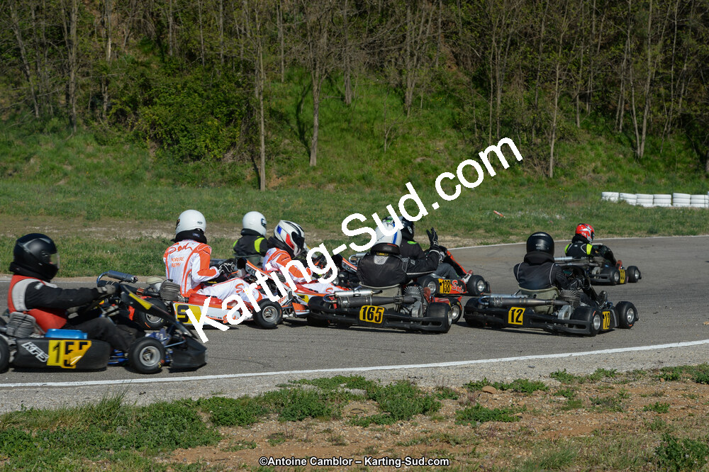 12/04/2015 : 2ème manche du Championnat du Sud à Alès (Photos Antoine Camblor) 2015 — karting